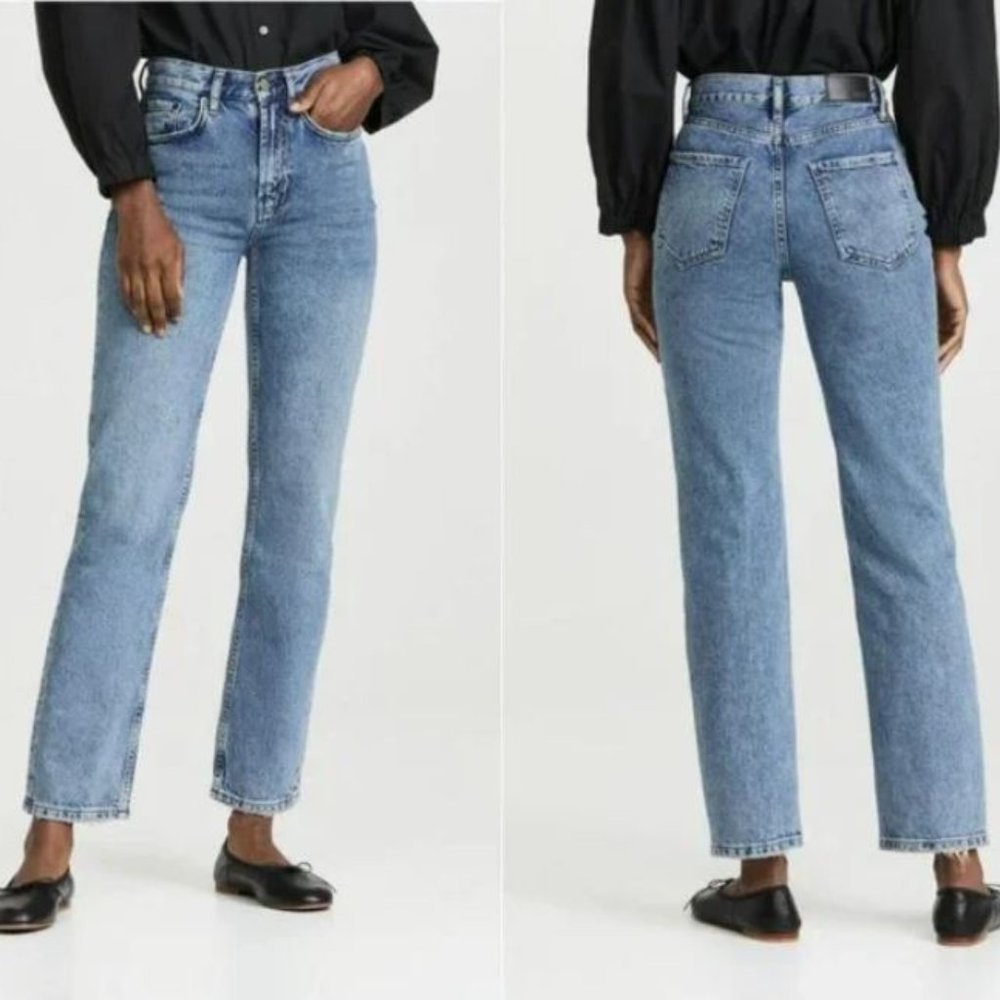 NEW Rails The Topanga High Rise Straight Leg Jeans Sz  28